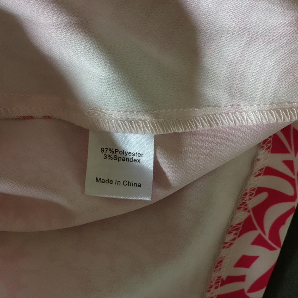 NWT Tuckernuck pink wildflower Blythe ruffle neck dress S - Picture 11 of 12